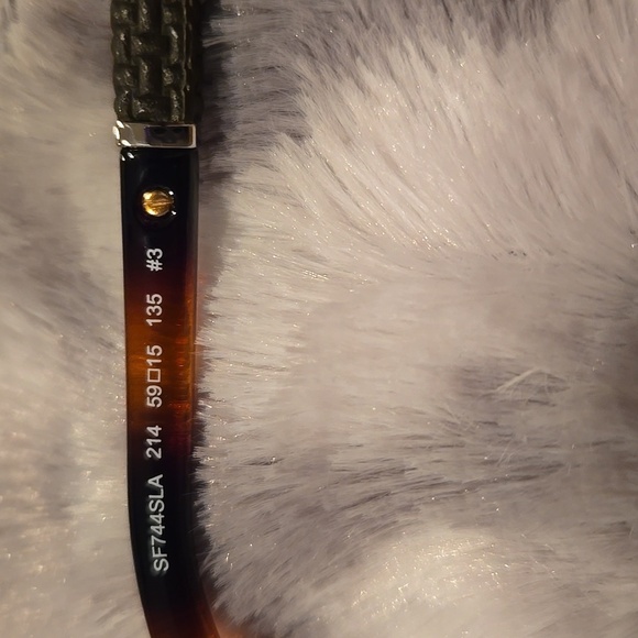 Salvatore Ferragamo Tortoise Shell Brown Gradient Sunglasses Brand New in Case - Picture 7 of 11